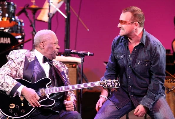 Bono and BB King Bono and BB King