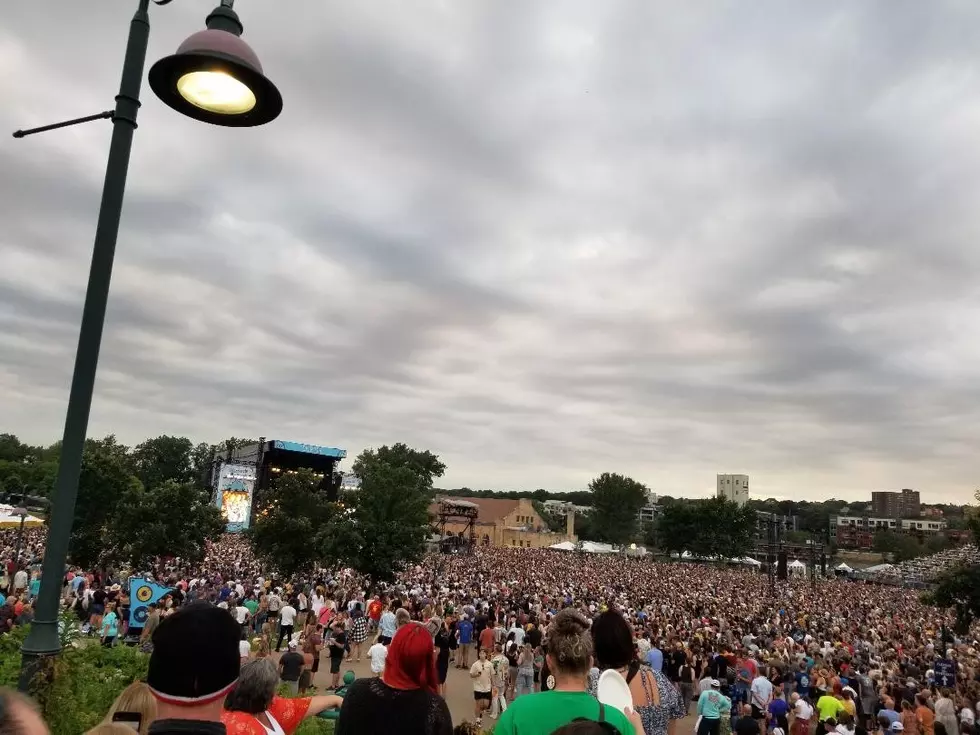 Harriet Island during Yacht Club Fest (photo - Jay Caldwell)