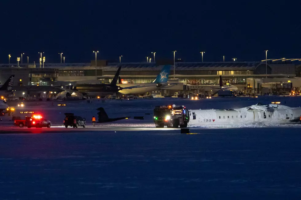 Delta Regional Jet Crash Lands At Toronto Pearson Airport