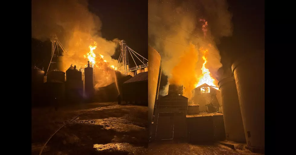 Fire Destroys Holdingford Feed Mill