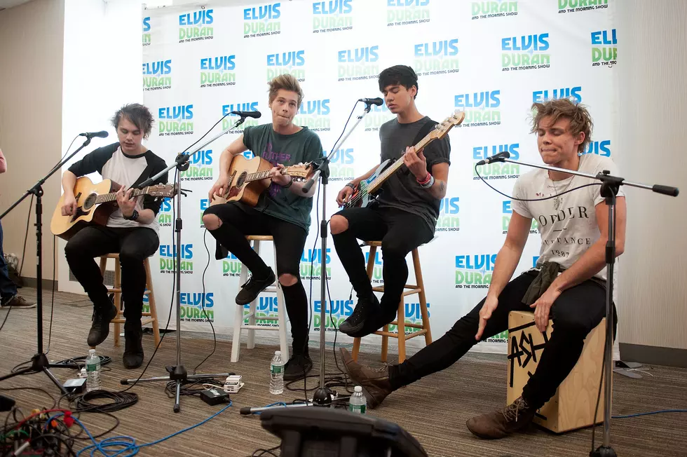 5 Seconds Of Summer Visits The "Elvis Duran Z100 Morning Show" - Inside